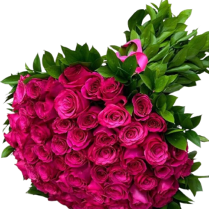 Bouquet en 100 Rosas Ecuatorianas